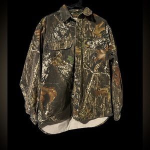 Russell Outdoors Camo Long Sleeve button up